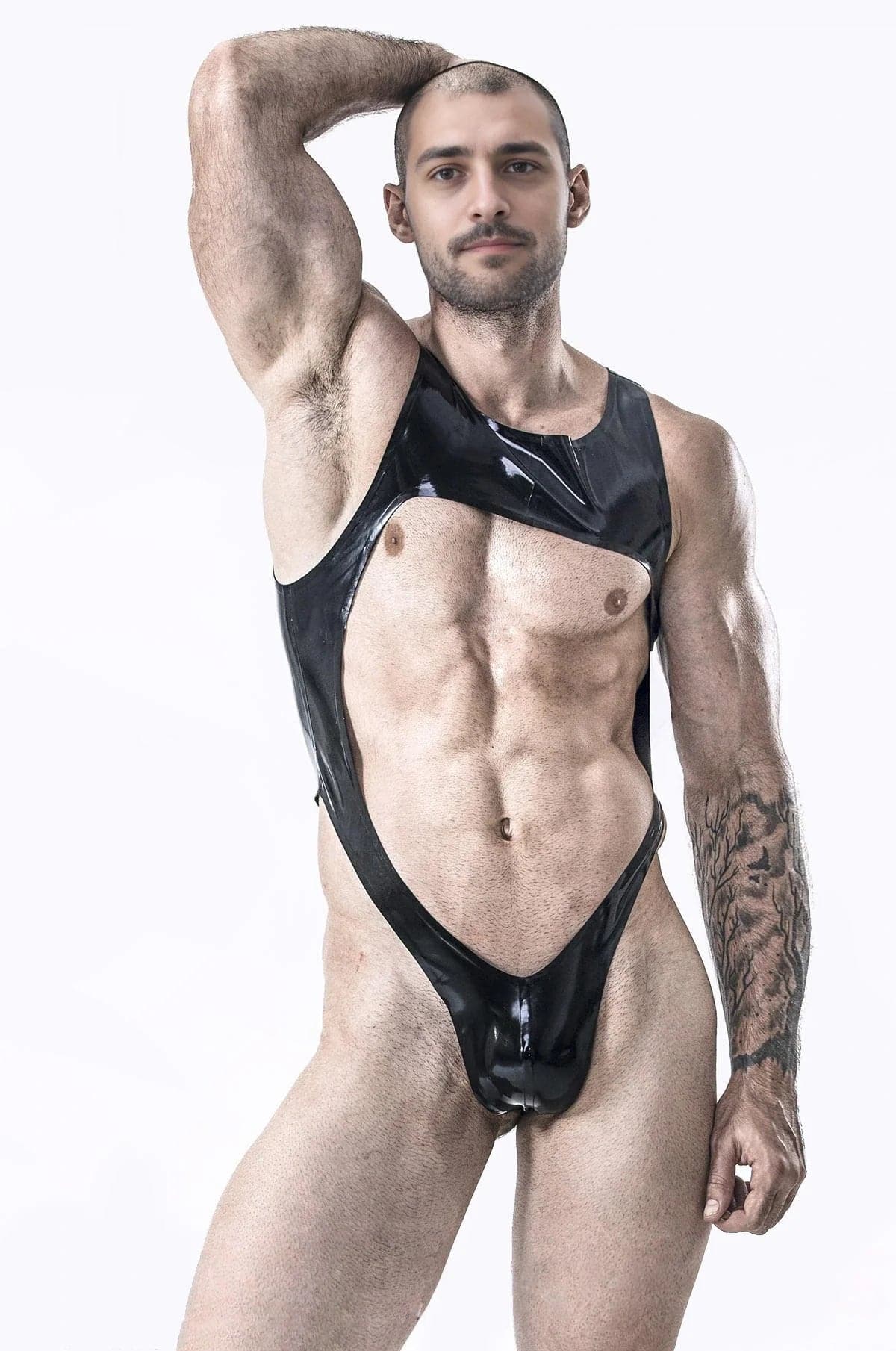 Male Thong & Chest Harness