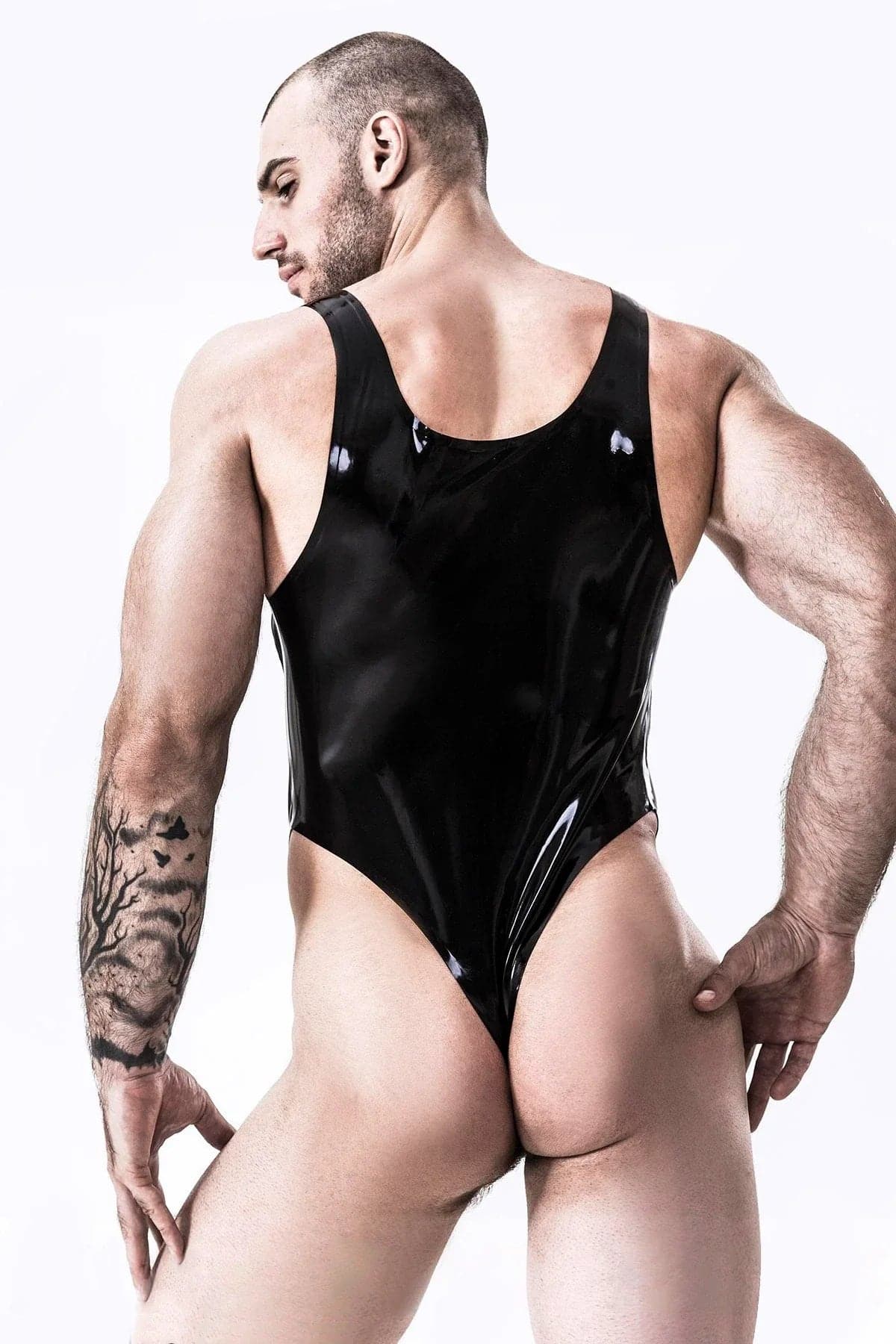 Male Thong & Chest Harness