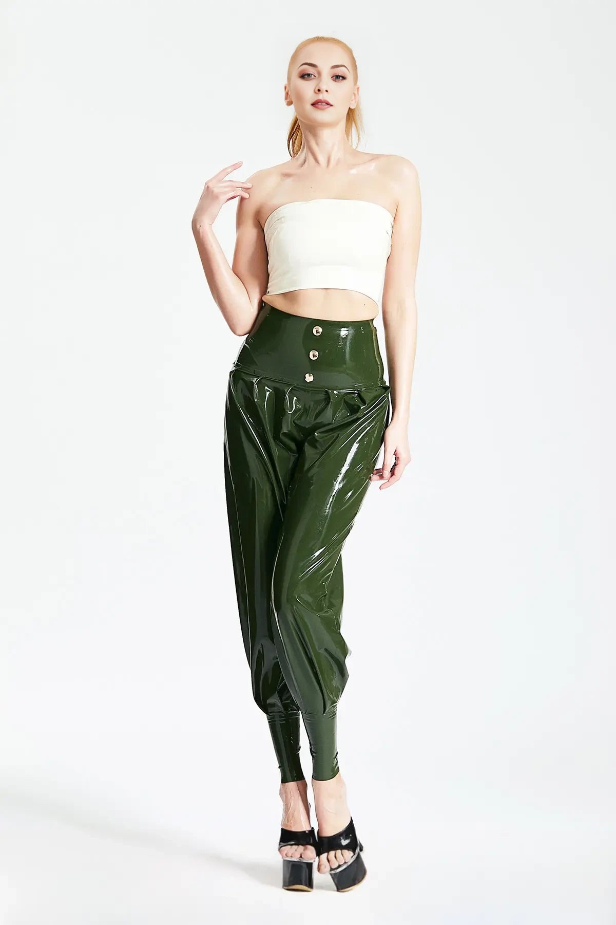 HIgh-Waisted Harem Pants