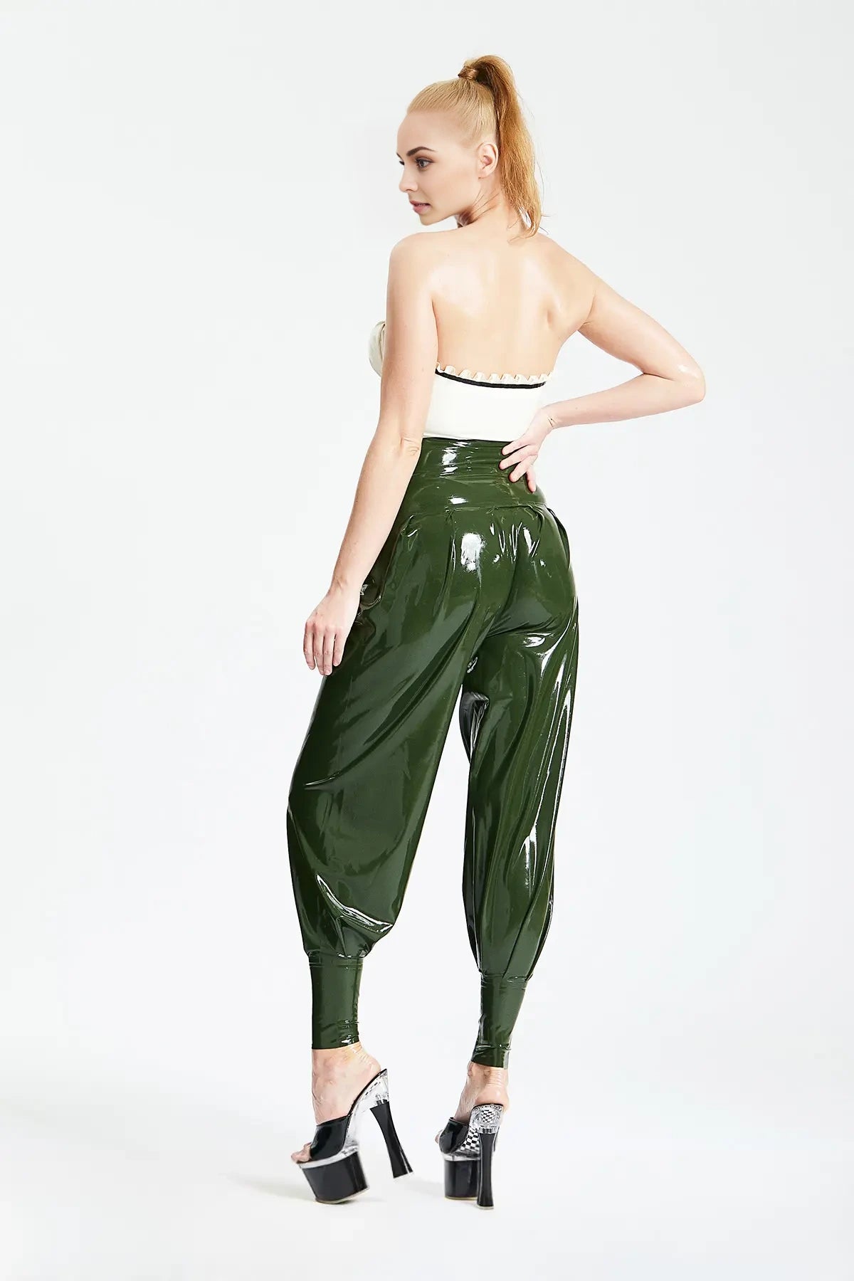 HIgh-Waisted Harem Pants