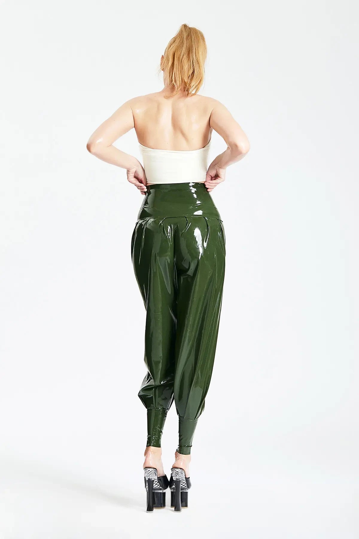 HIgh-Waisted Harem Pants