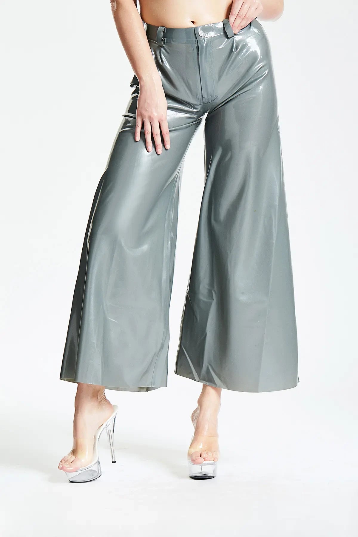 Wide-Flared Pants
