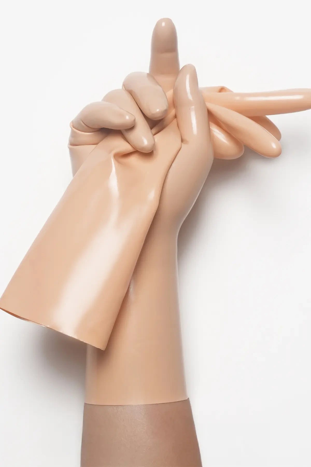 Mannequin Classic Short Molded Latex Gloves