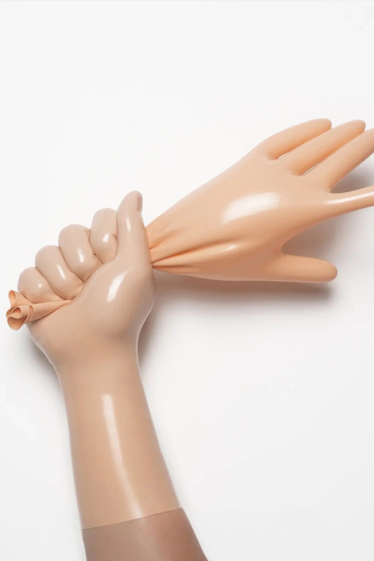 Mannequin Classic Short Molded Latex Gloves