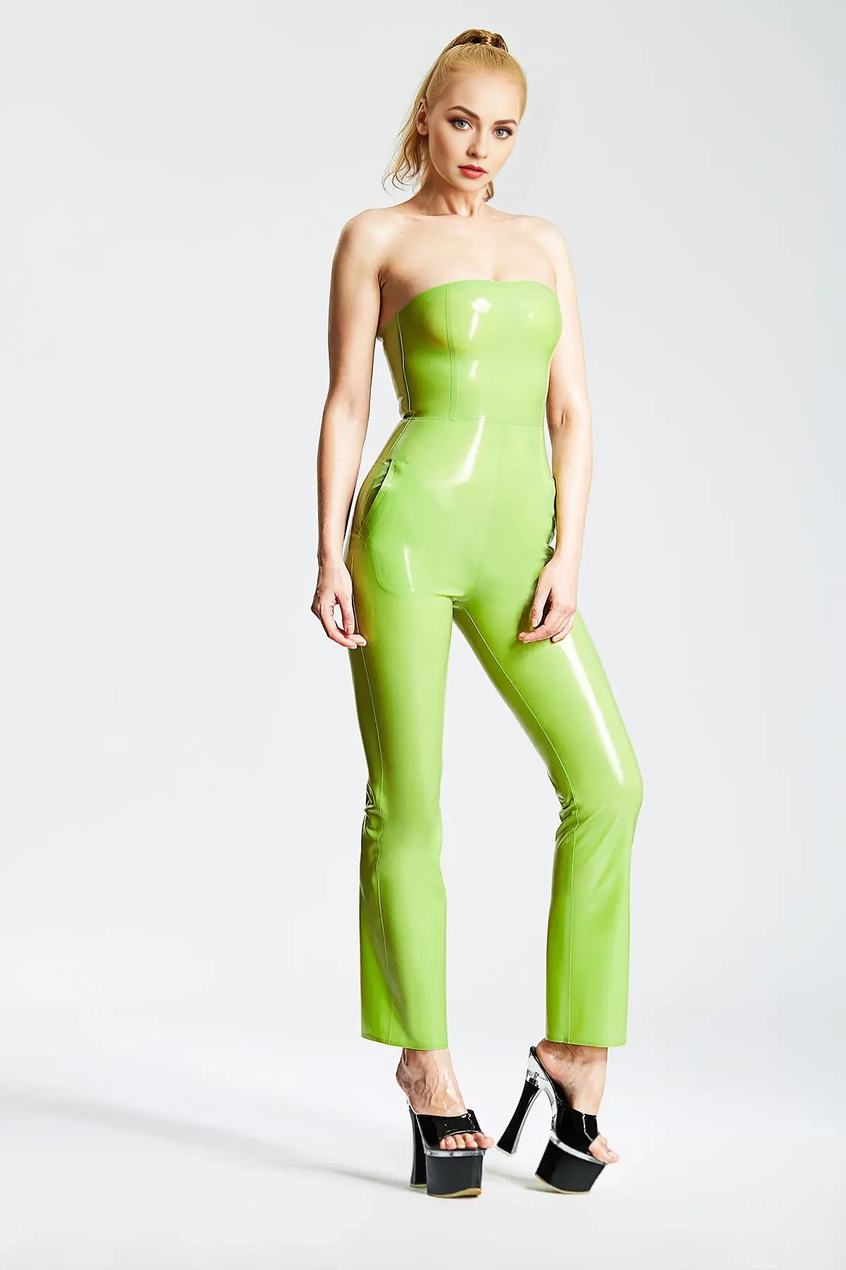 Cute Low-cut Female Jumpsuit