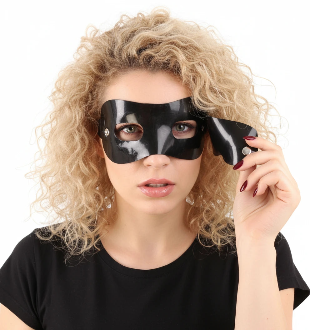 Anita Berg Detachable Latex Eye Mask