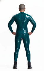Male Sleekness Basic Neck Entry Latex Catsuit