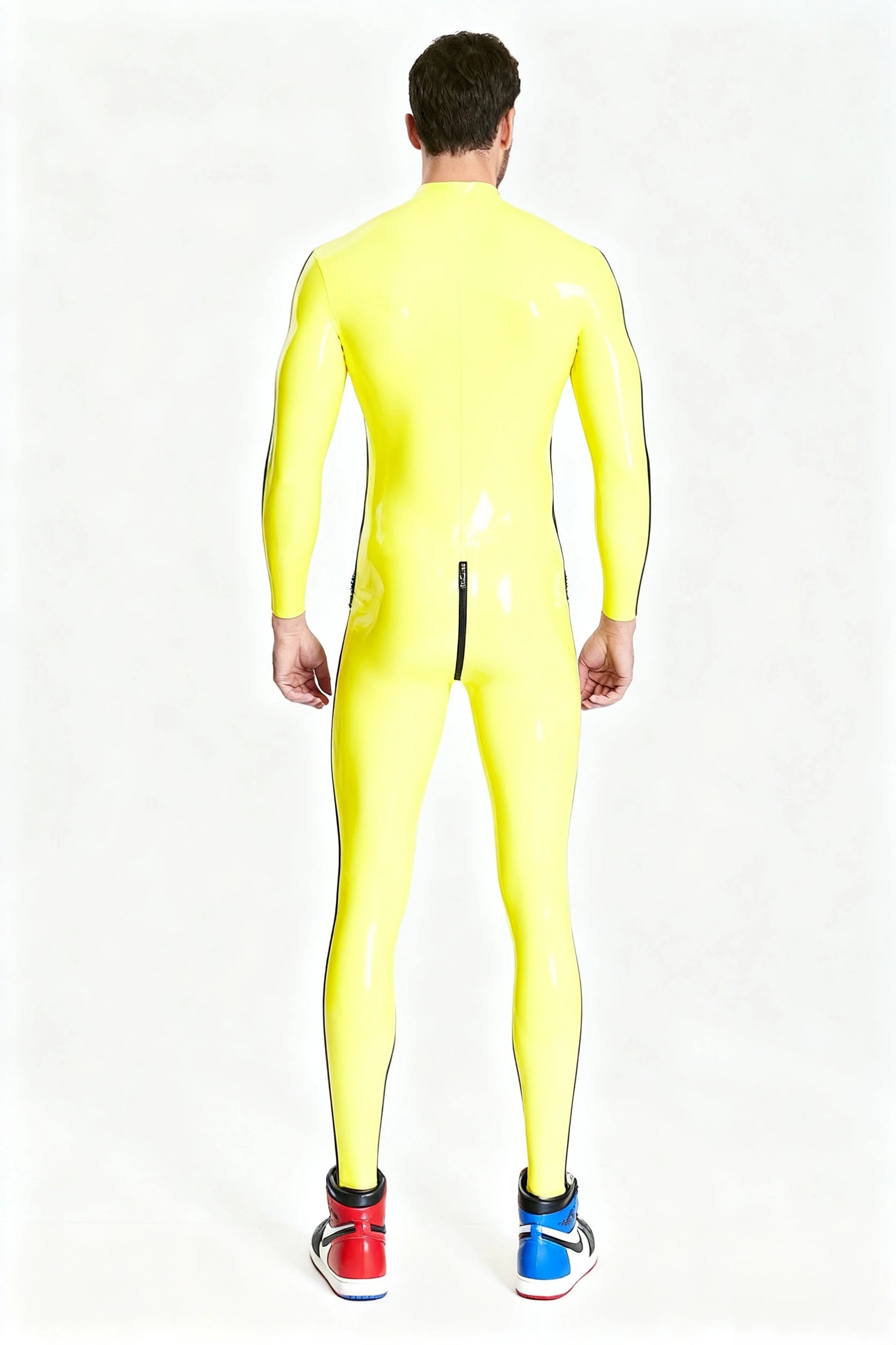 Male Contrast Strips Catsuit