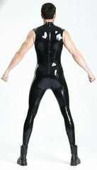 Male Sleeveless Codpiece Muscle Catsuit