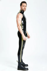 Male Sleeveless Codpiece Muscle Catsuit