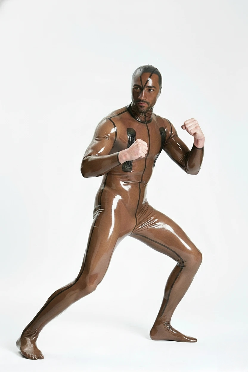 Male T-JUNCTION Catsuit (For stocky/wider body types)