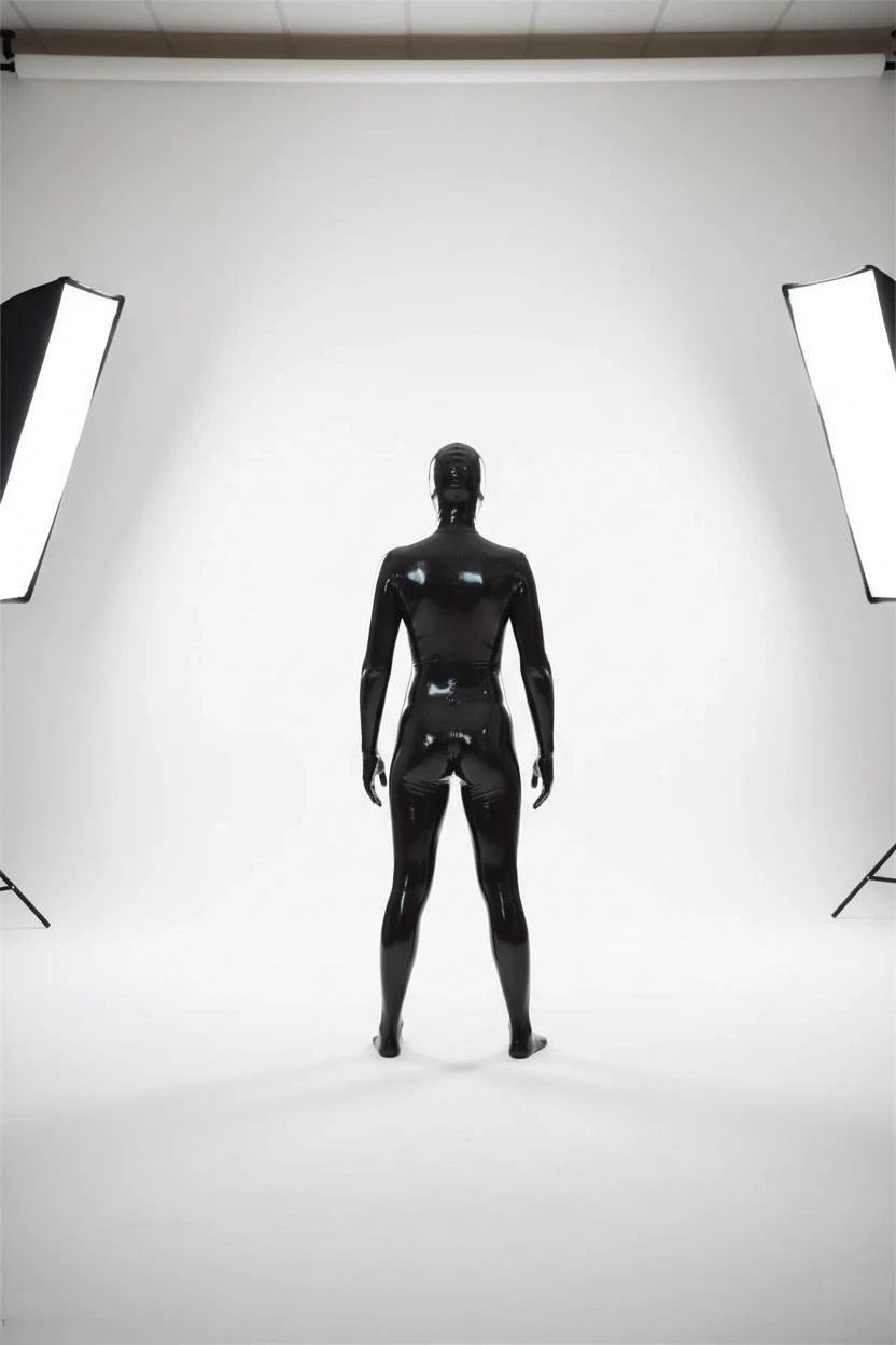 Stealth tweedelige volledig gesloten Catsuit voor heren