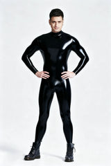 Latex Catsuit met standaard ritssluiting voor heren