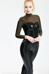 Black Widow Latex Catsuit