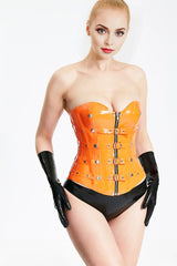 Full Cup Buckled Strap Corset