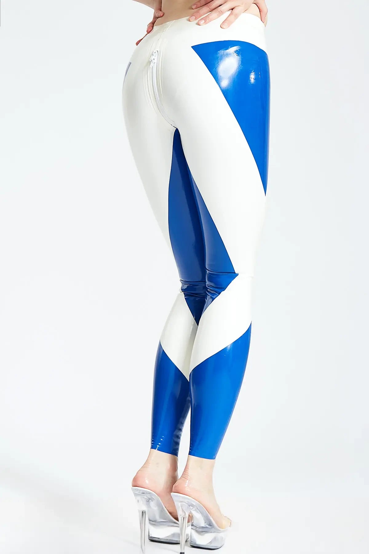 'Big X' Zippered Tights