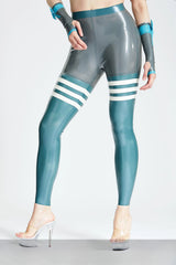 Legging met 'drie strepen'